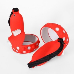 2Pcs Handle Grip Cover Silicone+Nylon Strap For Oculus Quest 2 VR Controller