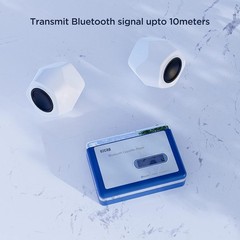 Bluetooth Stereo Audio Transfer Cassette Player Personal Cassette USB Portableg5