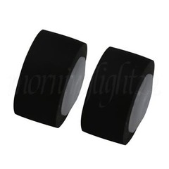 5pcs Black Rubber 13 x 6 x 2 mm Pinch Roller with Axis for Cassette Decks