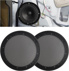 2PCS 6.5 Speaker Grill,Car Subwoofer Speaker Covers with Honeycomb Hole Mesh