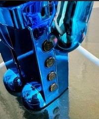 Bear Purple Chrome Blue Fashion Hi-Fi Bluetooth Speaker
