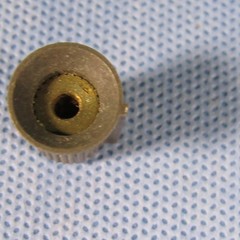 Binding Post Knurled Knob Caps Black Plastic Brass Insert Lot 10 Audio Terminal