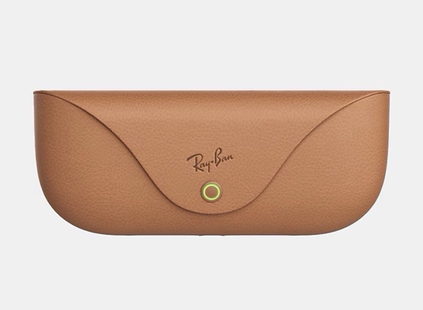Genuine Ray-Ban Meta Wayfarer Charging Case | Brown | Case Only | New, Open Box