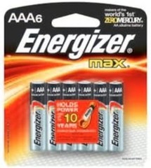 Reliable 6 Pack of AAA Alkaline MAX Batteries 1.5 Volt – Perfect Power Source