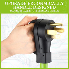 20 Feet 8Awg 50Amp Welder Extension Cord Compatible with Nema 14-50P to 6-50R, 4