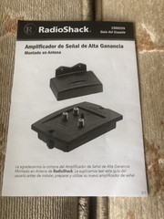 Radio Shack Antenna Based High Gain Signal Amplifier 1500259