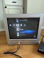Vtg Gaming Tv Daewoo Dtq 20u4sc Television 2000s Large Retro Cable Prop 20”