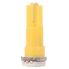 20 Pack T5 58 70 73 74 Dashboard Gauge 1-SMD 5050 LED Wedge Lamp Bulbs yellow