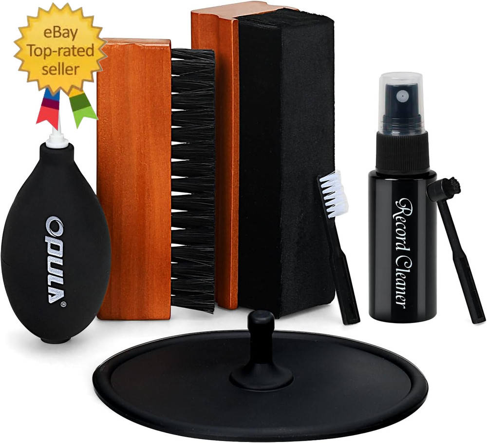 7-In-1 Vinyl Record Cleaning Kit Complete – Vinyl Record Cleaner Solution