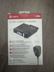 Cobra 19 MINI Compact CB Radio 40 Channels 4W VOX Keypad Lock Black