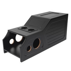 For 2007-2013 Chevy Silverado GMC Sierra Center Console Subwoofer Sub Box 12″