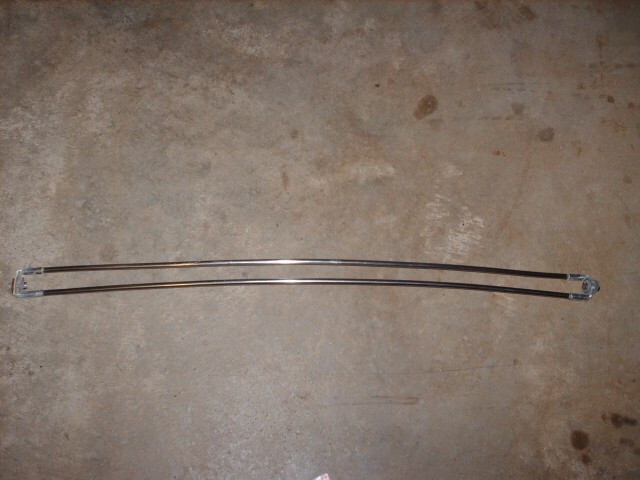 3 FT UHF Slim Jim Antenna Body?  Curved Aluminum Body Bolts Washers Nylon Nuts