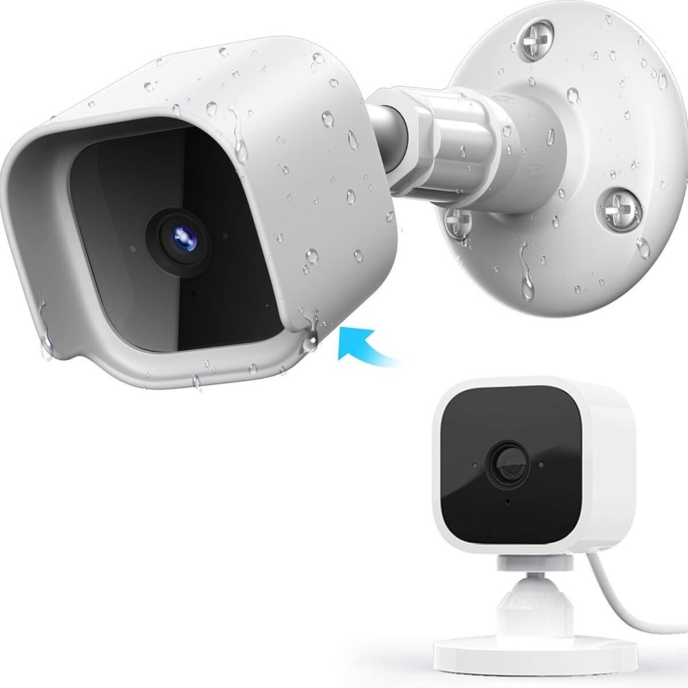 Blink Mini Wall Mount Bracket with Protective Case，Weather Proof 360 Degree P…