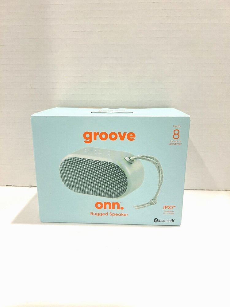 Rugged wireless Speaker, Bluetooth, Waterproof, Up to 8 hours of playtime, NEW