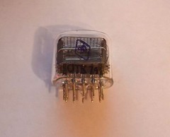 Lot of 6pcs IN-12A NEW NIXIE TUBES NOS 100% GARANTY WORKING IN-12 IN12A