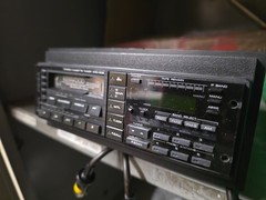 Kenwood KRC 939 cassette tuner. This radio has no internal amplifier .