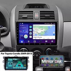 9″ Android 15 Quad-core Car Stereo Radio GPS For Toyota Corolla 2006-2013