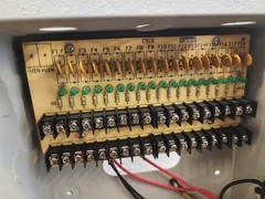 Professional Surveillance Power Distribution Box,30A, 18 outputs.TR C12VDC09P10A