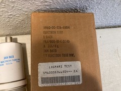 ITT JAN 8613 Hydrogen Thyratron Transmitting Electron tube NOS NEW