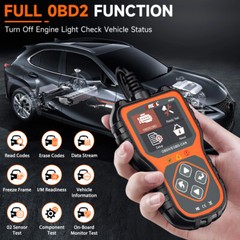 Car OBD II OBD2 Code Reader Scanner Shut Off Engine Fault Light Diagnostic Tool