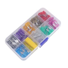 120pcs MINI Blade Fuse Assortment Auto Car Motorcycle SUV FUSES Kit APM ATM UTV