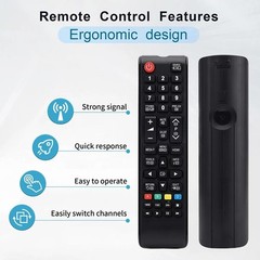 NEW Universal Remote Control for ALL Samsung LCD LED HDTV Smart TVs BN59-01199F