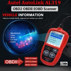 Autel Autolink AL319 OBD2 CAN OBDII Car Code Reader Diagnostic Scanner Tool NEW
