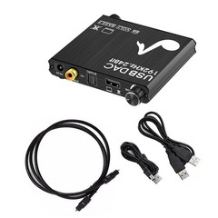 Aluminium Alloy 24-Bit 192 kHz Optical Digital To Analog Audio Converter Host