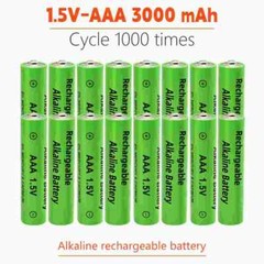 AA/AAA 3000mAh 1.5V Rechargeable Alkaline Batteries Multipurpose Battery/Charger