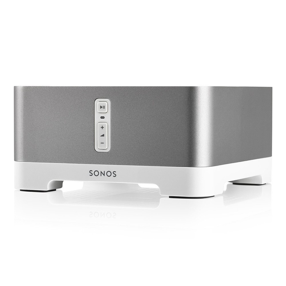 Sonos Connect:Amp Digital Media Streamer – White/Gray (CTAZPUS1)-Works Perfectly