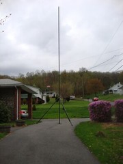 Military Antenna Tripod 29ft Aluminum Portable Antenna Tower Mast Kit
