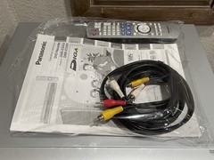 Panasonic DMR-ES35V VHS DVD Recorder Combo with Power Cord & Remote FOR PARTS