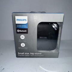 Philips Portable Wireless Speaker BT2500B/37 – Bluetooth – Black – Small size