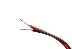 4ft CablesOnline 18 AWG Speaker Wire Single Cable with RCA Male Plug, AV-SK104