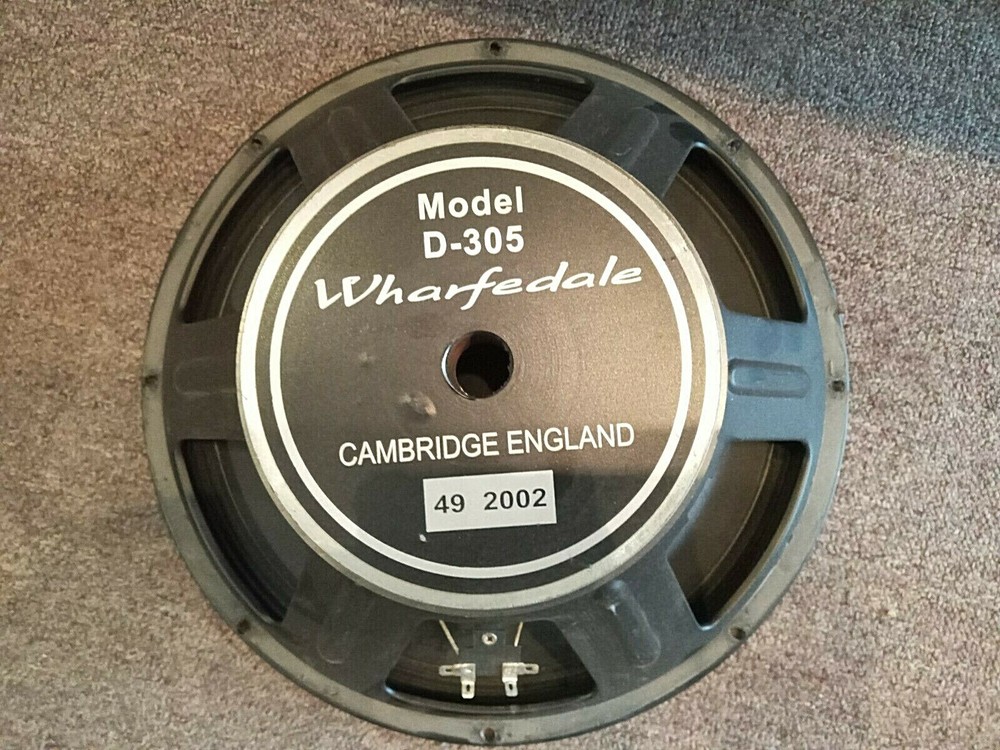 5 DAYS LEFT: 1 Speaker Wharfedale D-305-8ohms-15″! TESTED! FREE SHIPPING!
