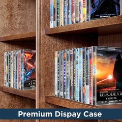 Elegant VHS Tapes Protector Set – 10 Pack Durable Case for Treasured Displays