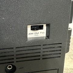 Kmart AM-FM TV-1 TV-2 Pocket Radio Hong Kong 31-56