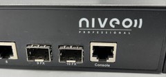 Niveo 8-Port 10/100/1000m & 2-Port 100/1000m SFP L2 Ethernet PoE Switch – Used