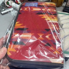 Vintage 2000’s Pendleton Wool CD/some Cds Included Case RED Southwestern Aztec