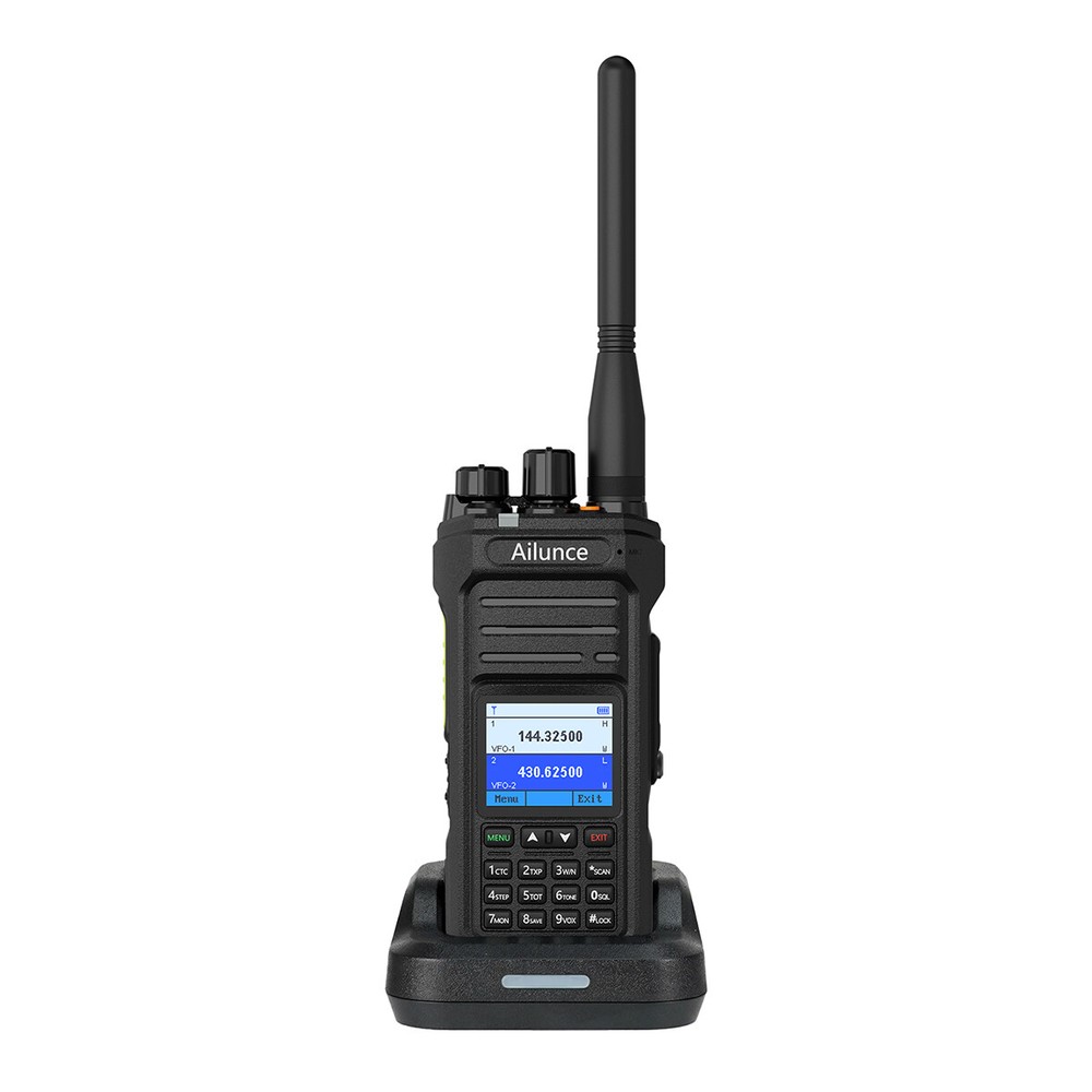Retevis HA1UV Dual Band UHF &VHF FM IP67 256CH 2800mAh Two Way Radio NOAA VFO
