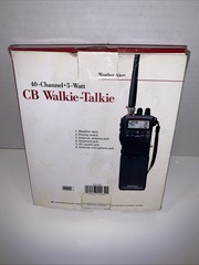 RadioShack CB Walkie Talkie 40 Channel – NOAA Weather – TRC-241