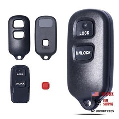 Key Fob Shell Case Replacement Fits for Toyota Tacoma Tundra RAV4 Highlander