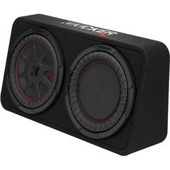Kicker 48TCWRT102 CompRT 10″ subwoofer in thin profile enclosure, 2ohm