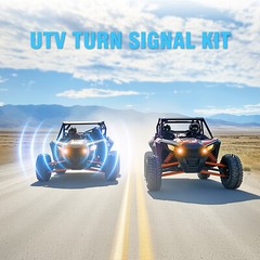 1Set Plug and Play Turn Signal Horn Street Legal Kit For Polaris Can-Am Kawasaki