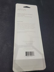 Ativa Mini DisplayPort to HDMI Pigtail Adapter -White- New!