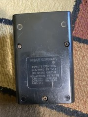 Zenith Space Command 1960’s Or 70’s Remote Control Push Button TV Clicker