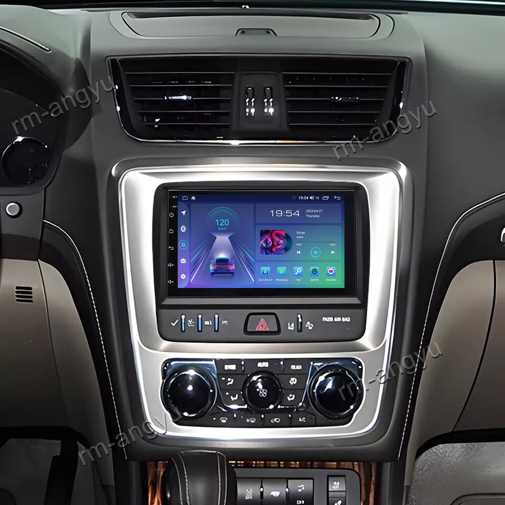 For GMC Acadia 2013-2017 Fit For Carplay Android 14 Car Radio Stereo Navi