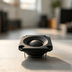 Durability ABS Metal 40Mm Dome Tweeter Speaker Enhances Sound Clarity