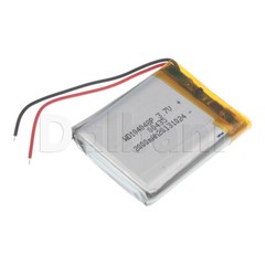 104048P Lithium Polymer Rechargeable Battery 3.7V 2000mAh 48mm 40mm 10mm