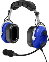 Aviation Pilot Headset with Passive Noise Reduction for Flight School Student…